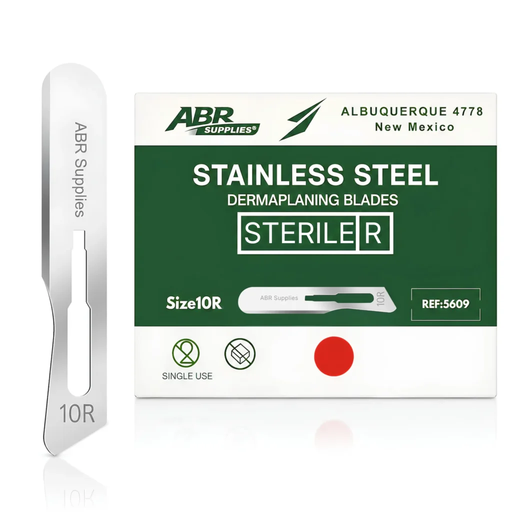 10R Dermaplane Blades Stainless Steel (100 Pack)