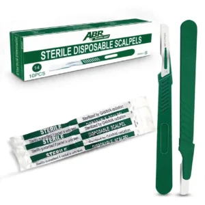 Disposable Scalpels with Blade [Pack of 10]